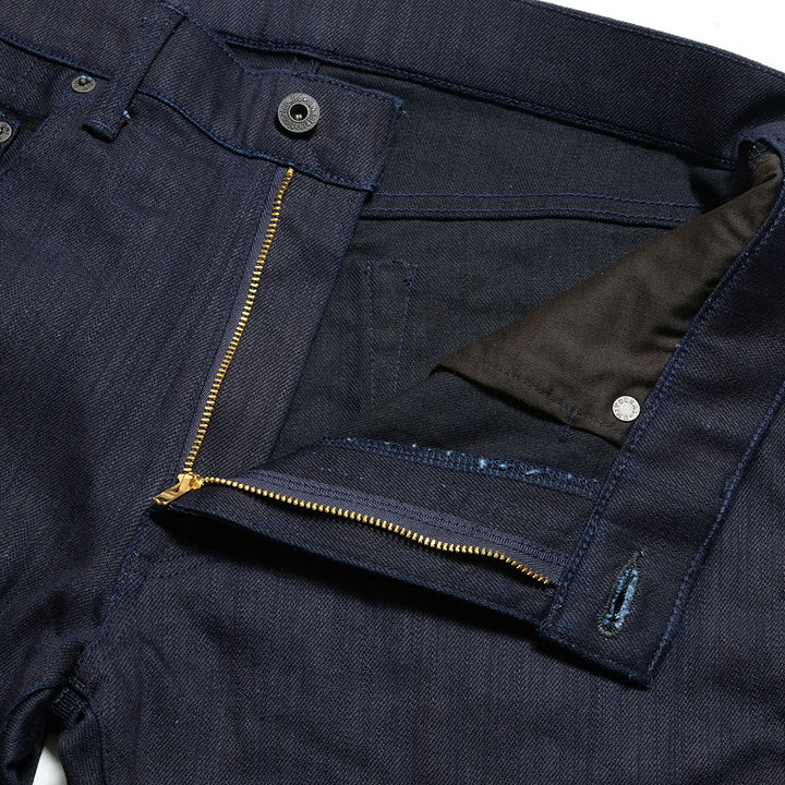 ONI DENIM - Semi Tight Straight - Indigo × Black 11oz High Power Stretch Denim - ONI-526S
