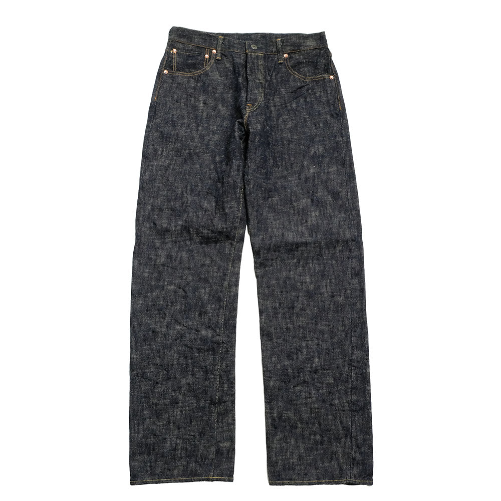 ONI DENIM - Retro Style Loose Straight - 17oz. ONI KASURI DENIM - ONI-595KA