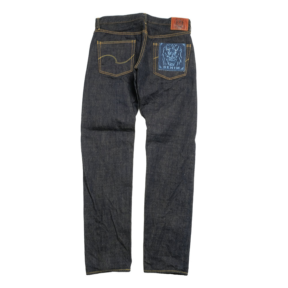 ONI DENIM - Relax Tapered - 14oz. Indigo x Beige ONI Denim - BLUE ONI - ONI-622-14