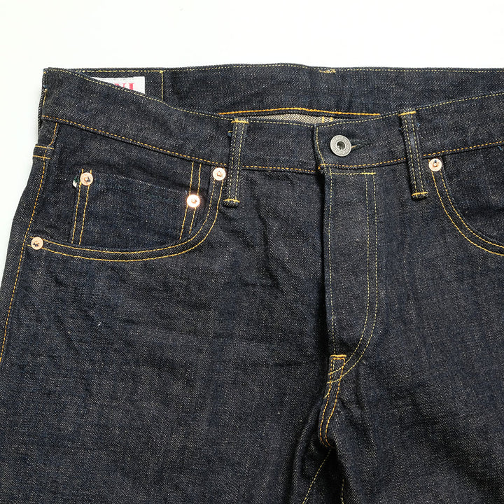 ONI DENIM - Relax Tapered - 14oz. Indigo x Beige ONI Denim - BLUE ONI - ONI-622-14