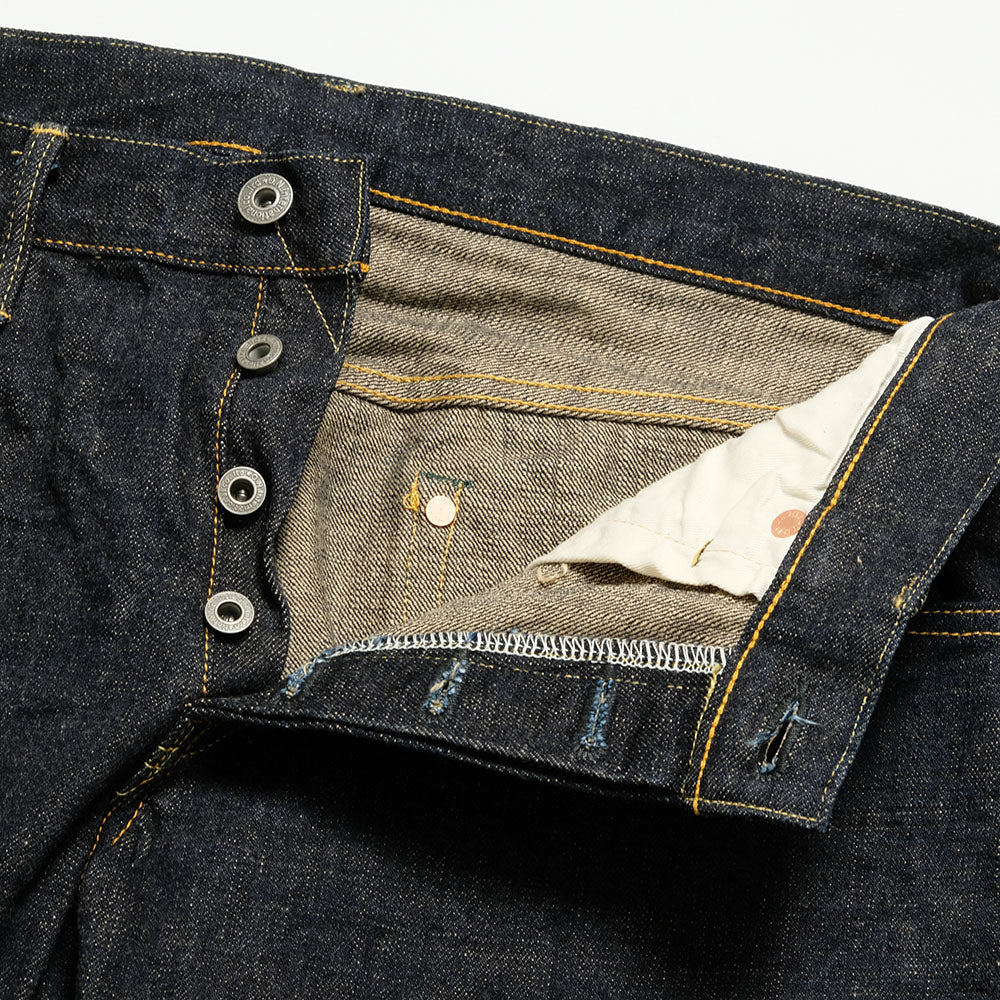 ONI DENIM - Relax Tapered - 14oz. Indigo x Beige ONI Denim - BLUE ONI - ONI-622-14