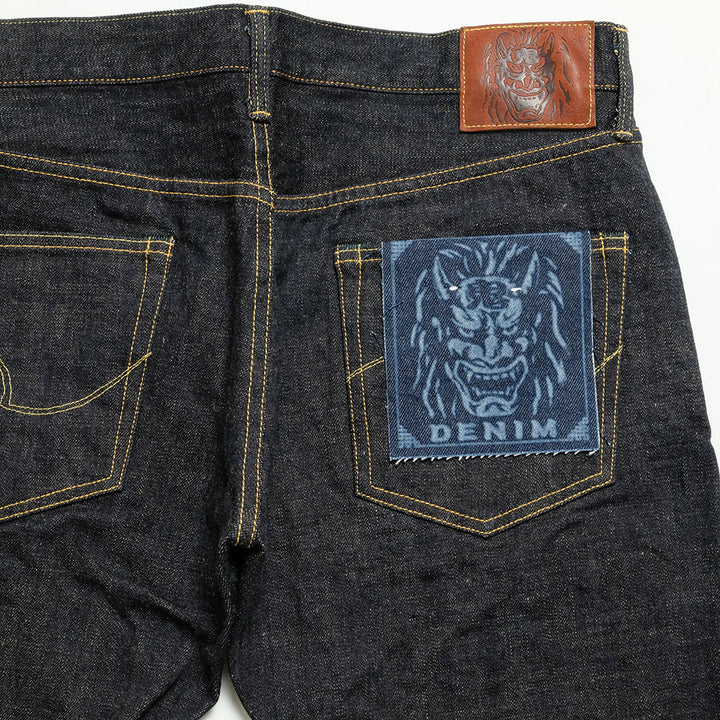 ONI DENIM - Relax Tapered - 14oz. Indigo x Beige ONI Denim - BLUE ONI - ONI-622-14