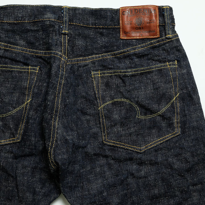 ONI DENIM - Relax Tapered - 17oz. ONI KASURI DENIM - ONI-622KA