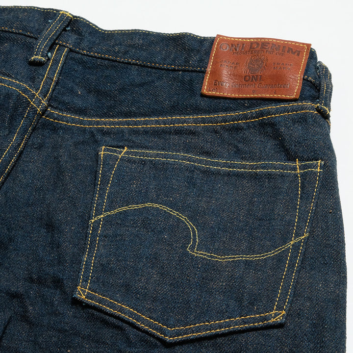ONI DENIM - Relax Tapered - 20oz Secret Denim - 歌舞伎耳 (緯糸柿渋色) - ONI-622ZRKA