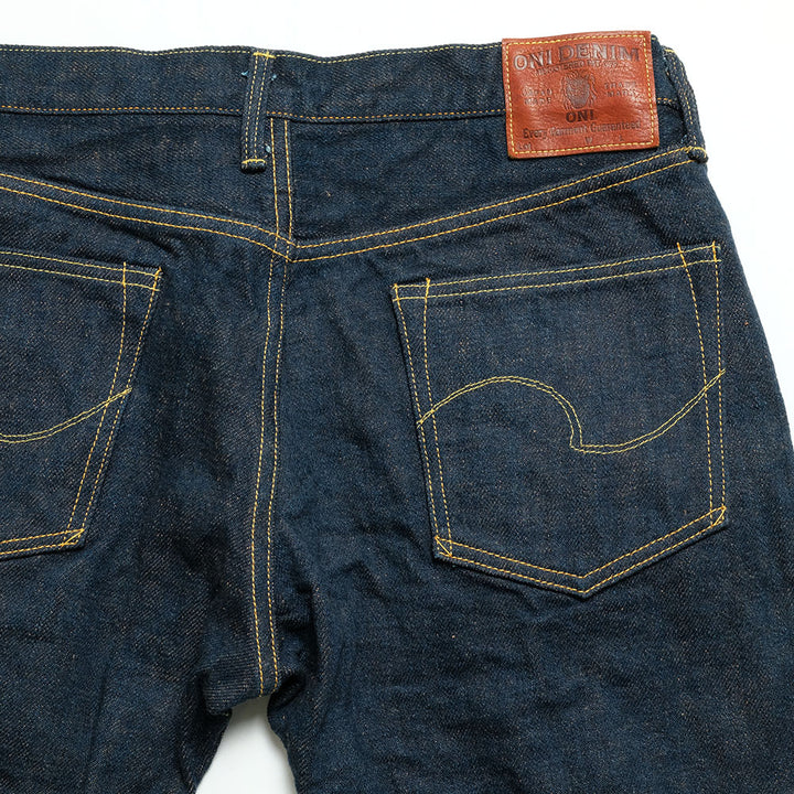 ONI DENIM - Relax Tapered - 20oz Secret Denim - 歌舞伎耳 (緯糸柿渋色) - ONI-622ZRKA