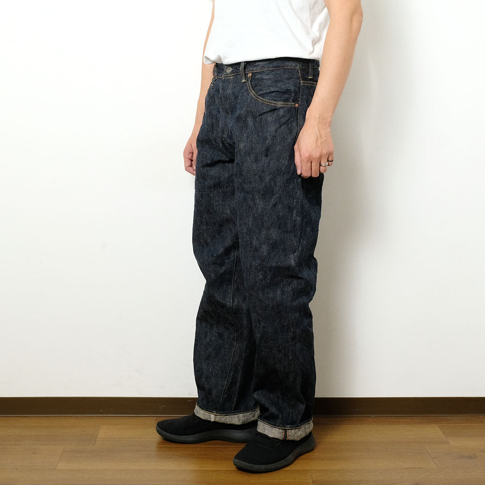 ONI DENIM - Super Wide Taperd 16oz Natural Indigo "ONI-KASE" - ONI-822KAS