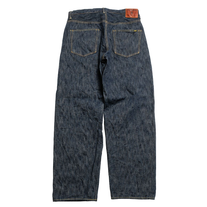 ONI DENIM - Super Wide Taperd 16oz Natural Indigo "ONI-KASE" - ONI-822KAS