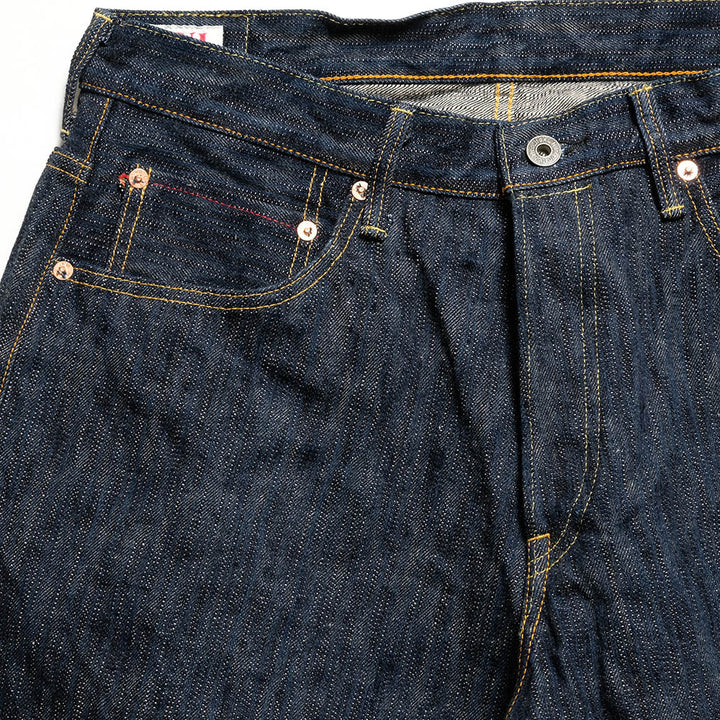 ONI DENIM - Super Wide Taperd 16oz Natural Indigo "ONI-KASE" - ONI-822KAS