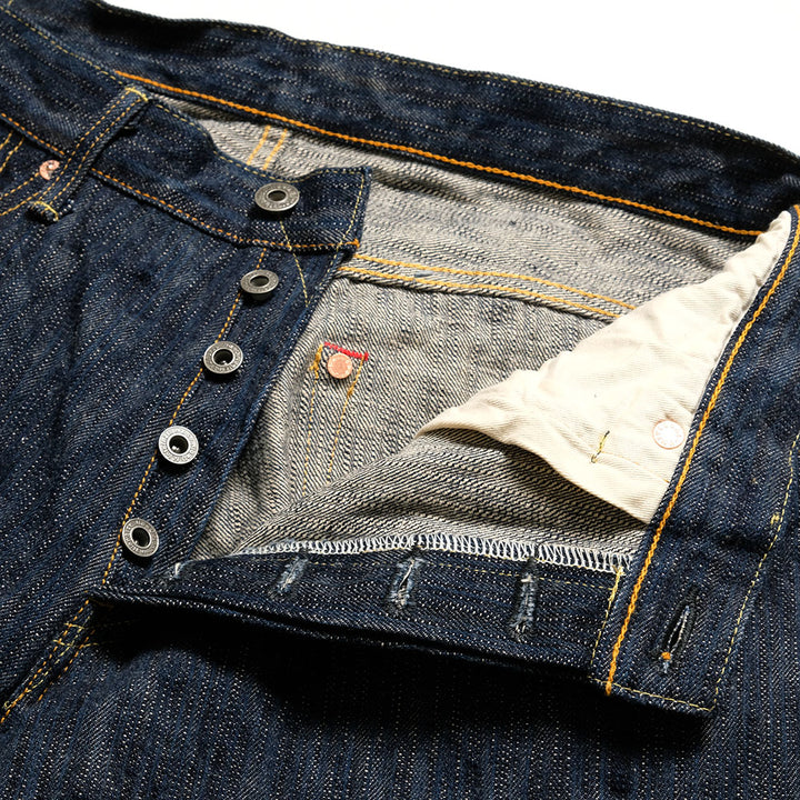 ONI DENIM - Super Wide Taperd 16oz Natural Indigo "ONI-KASE" - ONI-822KAS