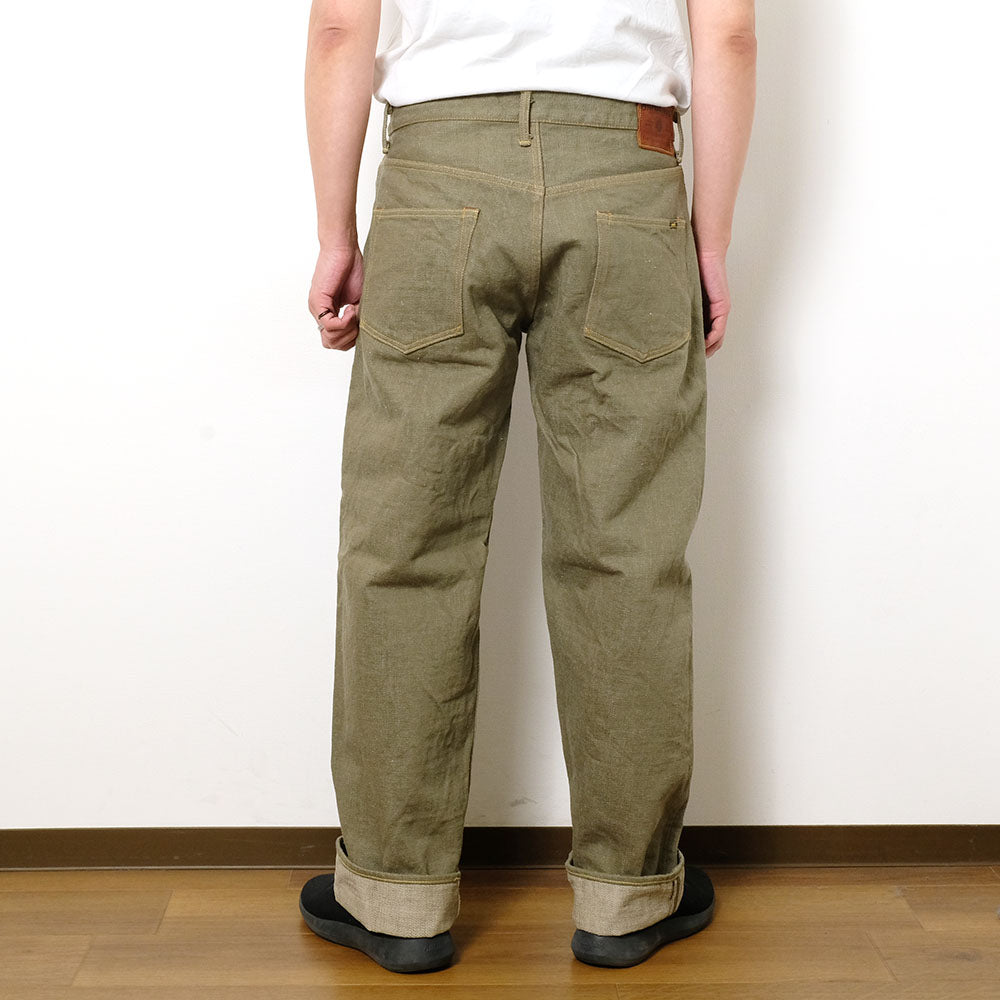 ONI DENIM - Super Wide Tapered - 18oz Olive Denim - ONI-822OLD
