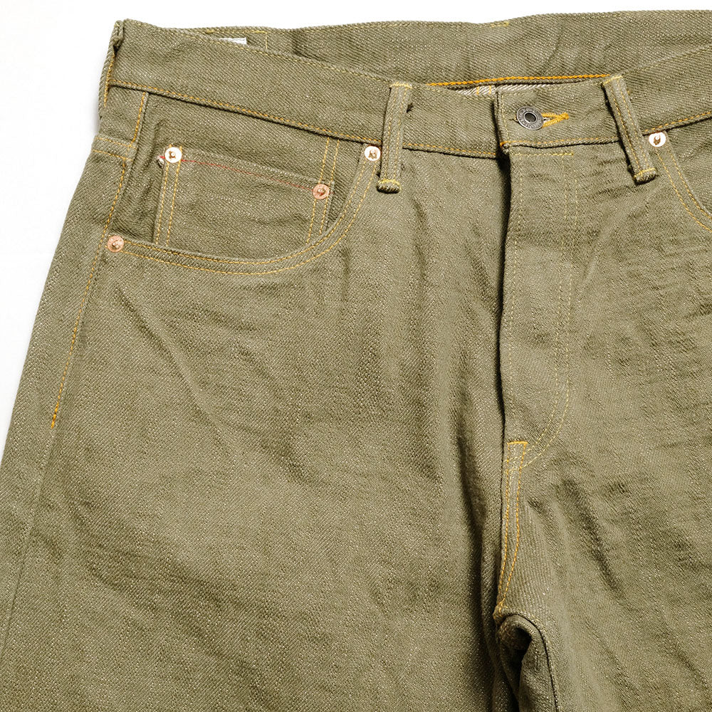 ONI DENIM - Super Wide Tapered - 18oz Olive Denim - ONI-822OLD