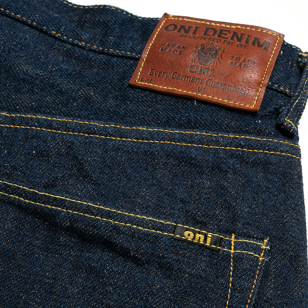 ONI DENIM - Super Wide Tapered - 20oz ONI Secret Denim - Weft Light Brown - ONI-822ZR