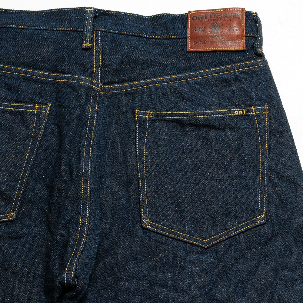 ONI DENIM - Super Wide Tapered - 20oz ONI Secret Denim - Weft Light Brown - ONI-822ZR