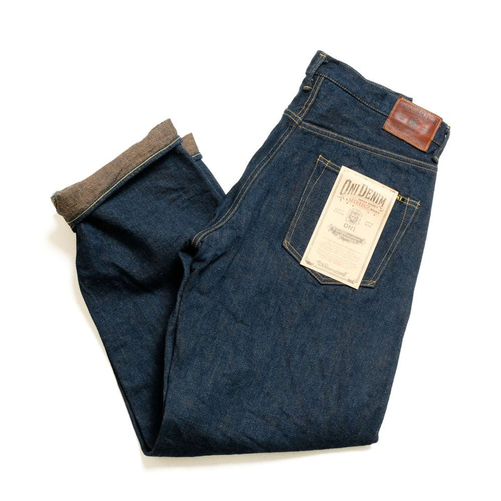 ONI DENIM - Super Wide Tapered - 20oz ONI Secret Denim - Weft Light Brown - ONI-822ZR