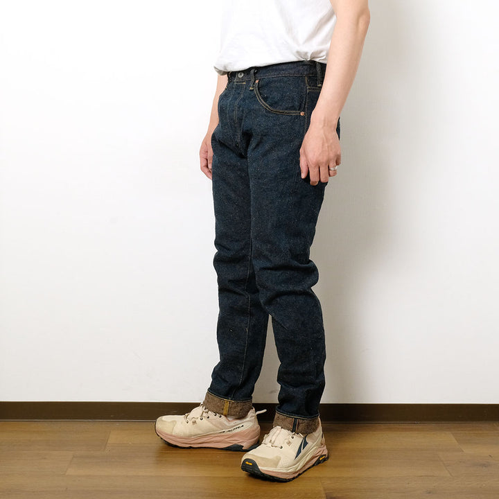 ONI DENIM - High Rise Relax Tapered - 15oz Crushed Concrete Denim - KABUKI SELVEDGE - ONI-902CCD-MOC
