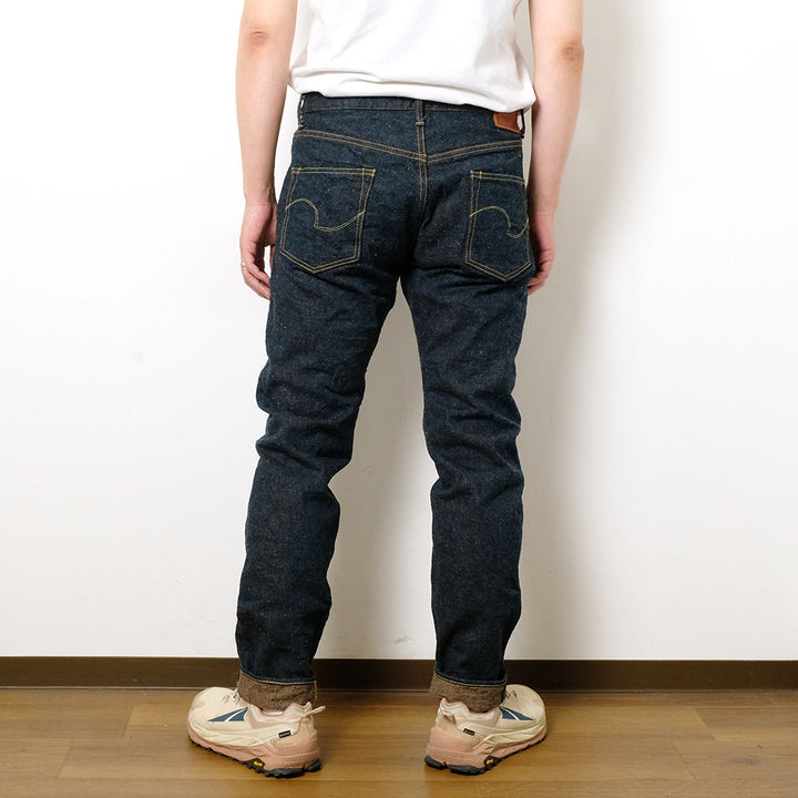 ONI DENIM - High Rise Relax Tapered - 15oz Crushed Concrete Denim - KABUKI SELVEDGE - ONI-902CCD-MOC
