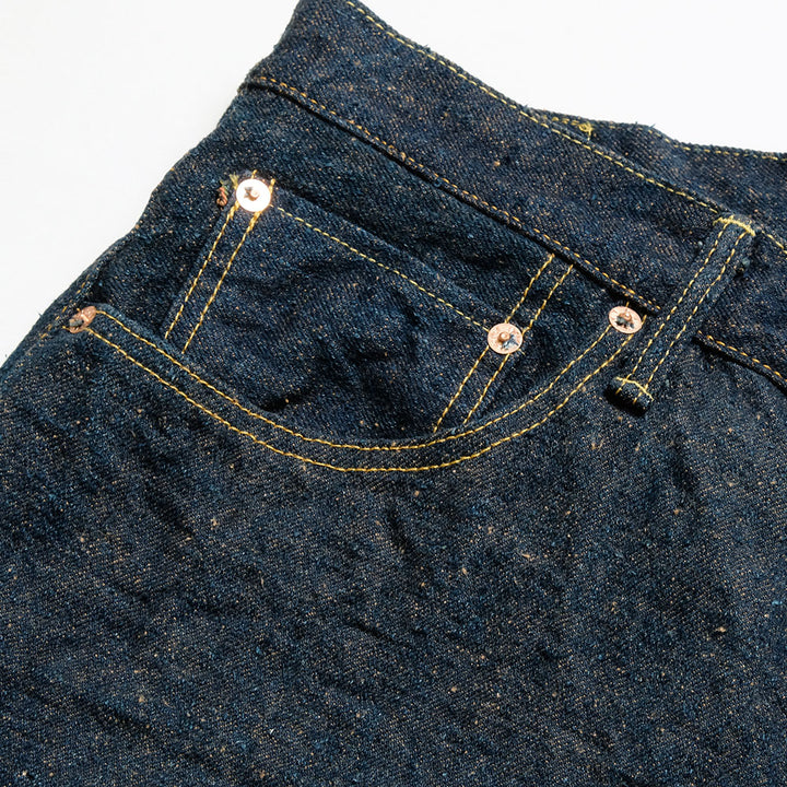 ONI DENIM - High Rise Relax Tapered - 15oz Crushed Concrete Denim - KABUKI SELVEDGE - ONI-902CCD-MOC