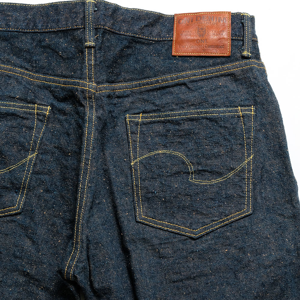 ONI DENIM - High Rise Relax Tapered - 15oz Crushed Concrete Denim - KABUKI SELVEDGE - ONI-902CCD-MOC