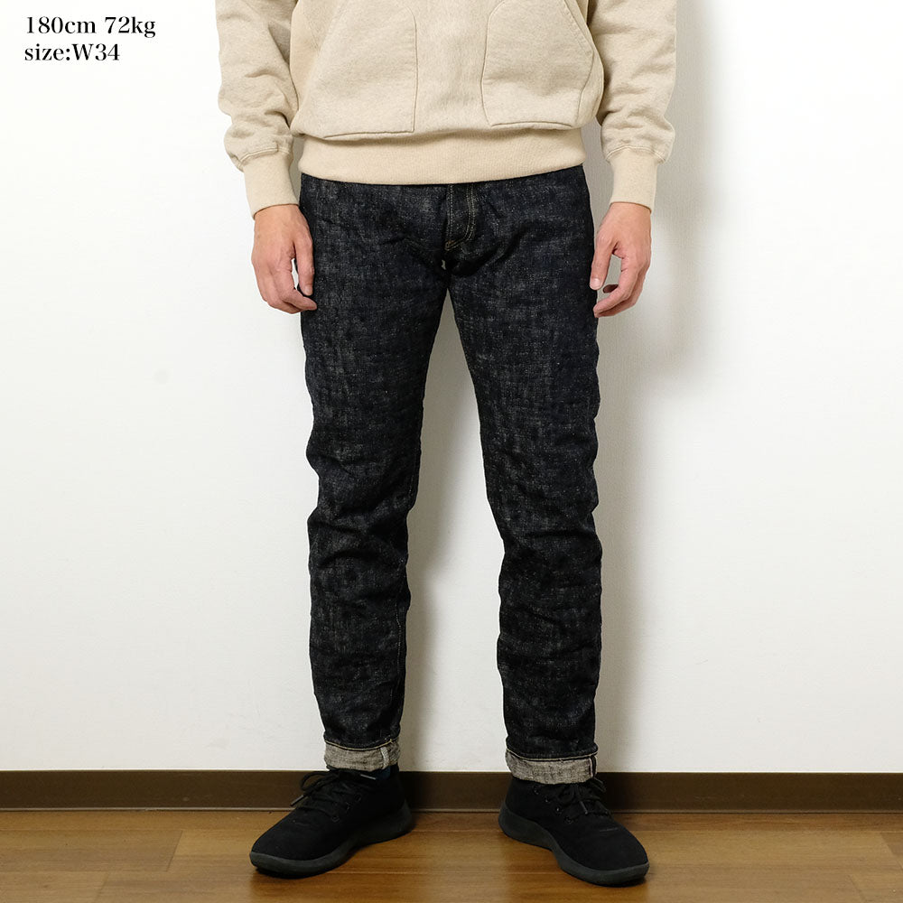 ONI DENIM - High Rise Relax Tapered - 17oz. ONI KASURI DENIM - ONI-902KA