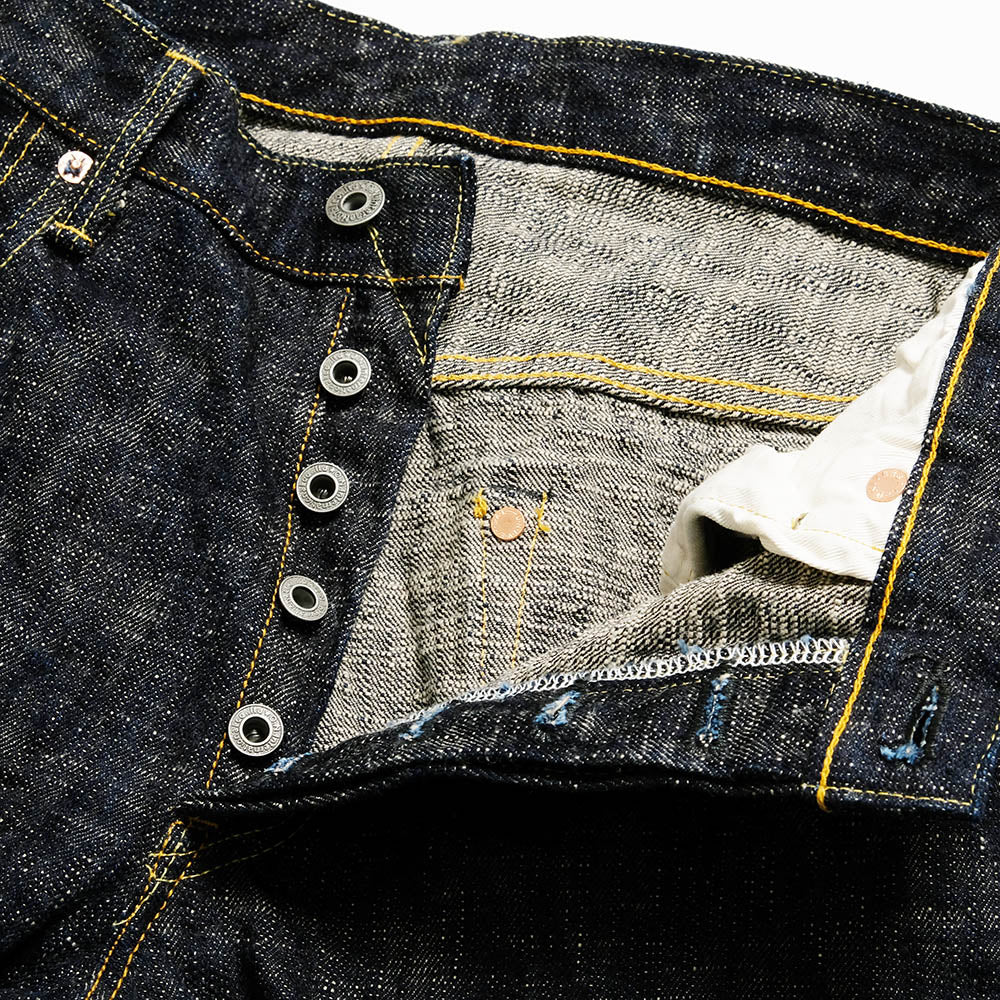 ONI DENIM - High Rise Relax Tapered - 17oz. ONI KASURI DENIM - ONI-902KA