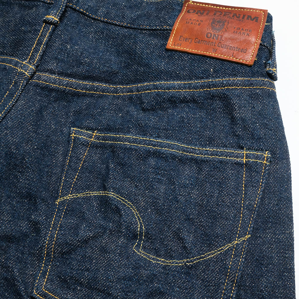 ONI DENIM - High Rise Relax Tapered - 20oz Secret Denim - KABUKI SELVEDGE - ONI-902ZRKAB
