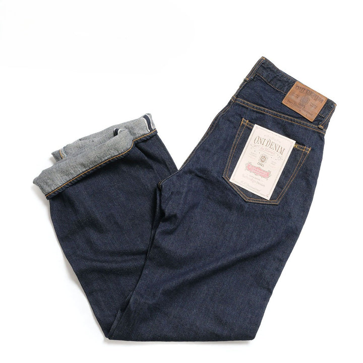ONI DENIM - Ladies Wide Straight - 12oz Indigo Selvedge Denim - ONI-L72012Z