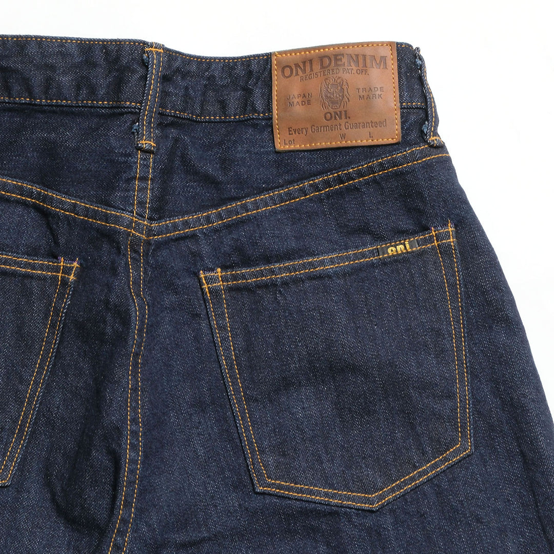 ONI DENIM - Ladies Wide Straight - 12oz Indigo Selvedge Denim - ONI-L72012Z