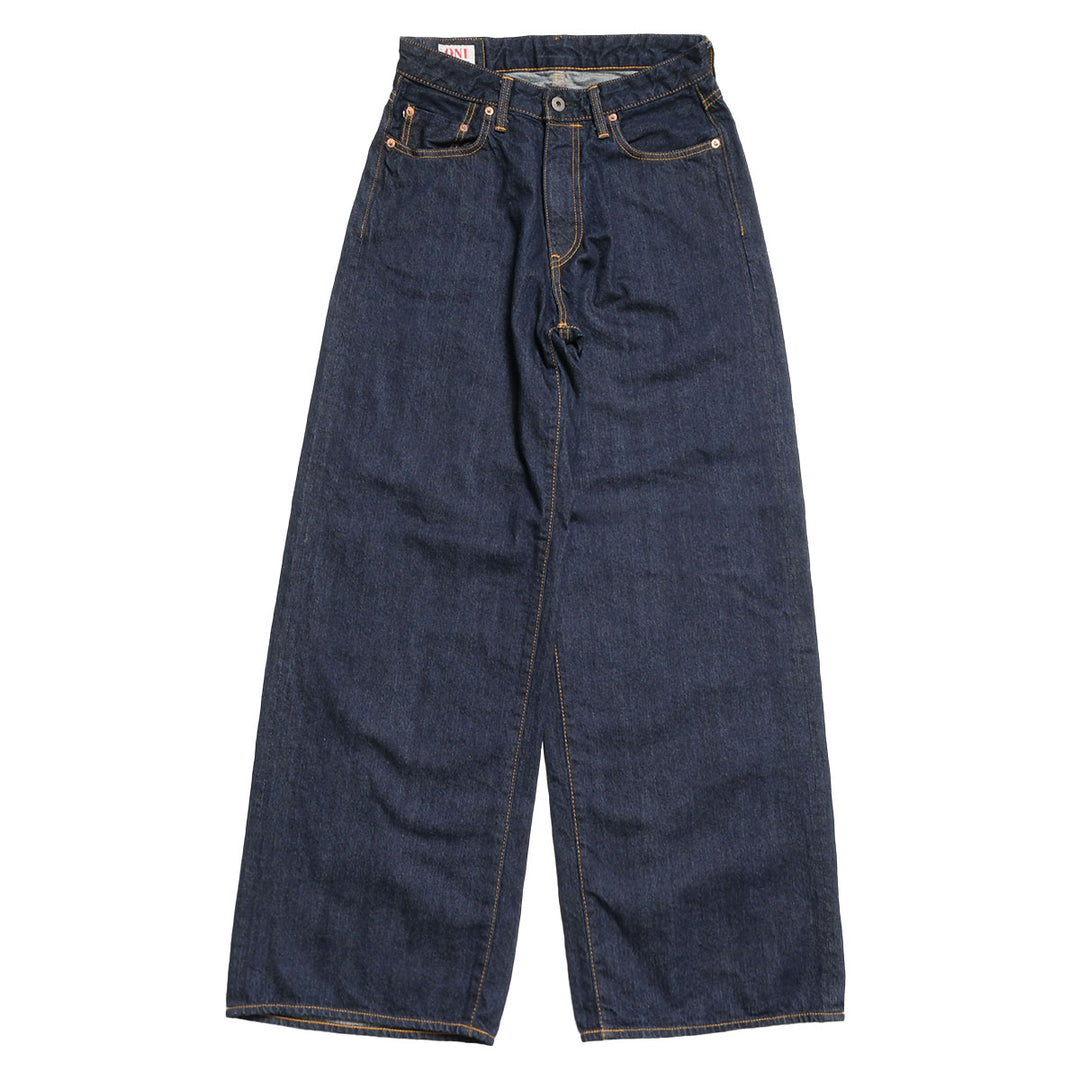 ONI DENIM - Ladies Super Wide Straight - 12oz Indigo Selvedge Denim - ONI-L72212Z