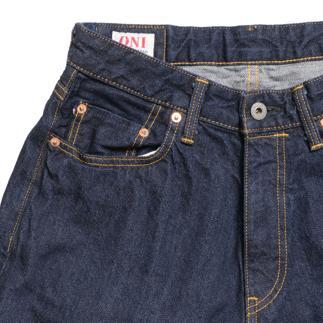 ONI DENIM - Ladies Super Wide Straight - 12oz Indigo Selvedge Denim - ONI-L72212Z