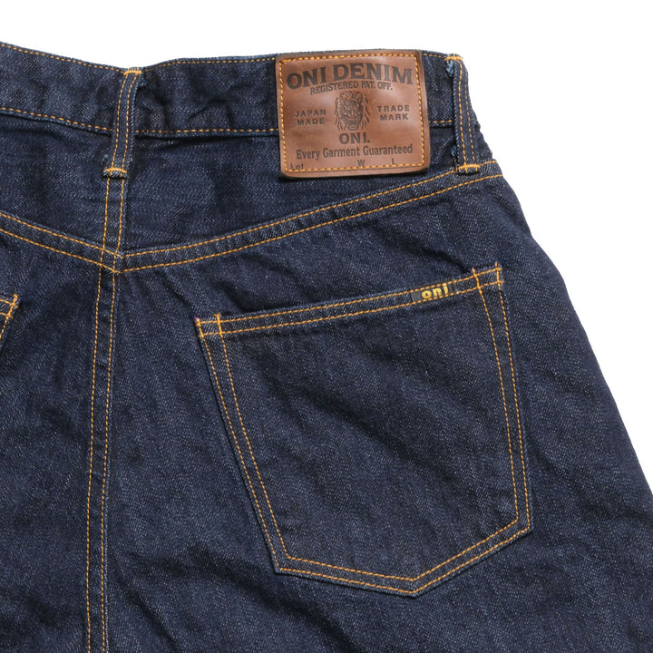 ONI DENIM - Ladies Super Wide Straight - 12oz Indigo Selvedge Denim - ONI-L72212Z