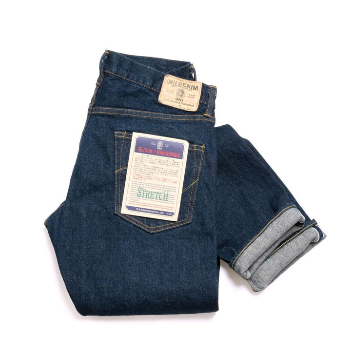 ONI DENIM - Relax Tapered - 15oz.Ishikawa-dai Stretch Denim - ONI-121S