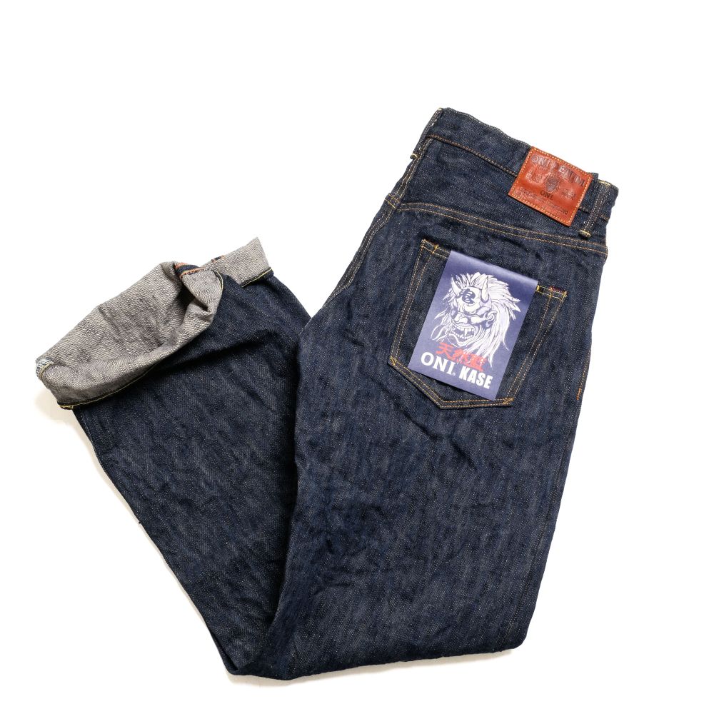 ONI DENIM - Wide Straight - 16oz Natural Indigo ONI-KASE - ONI-200KAS