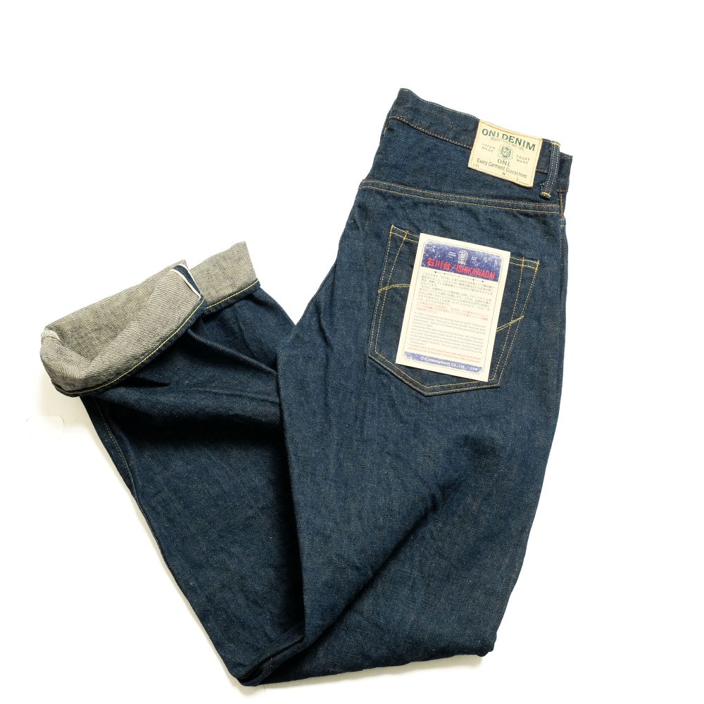 ONI DENIM - New Regular Straight - 15oz Ishikawa-dai Denim - ONI-270ISH