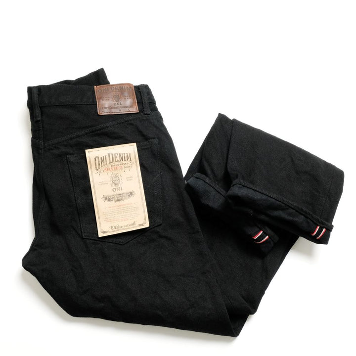 ONI DENIM - Regular Straight - 20oz ONI Secret Black Denim - ONI-288ZRBK