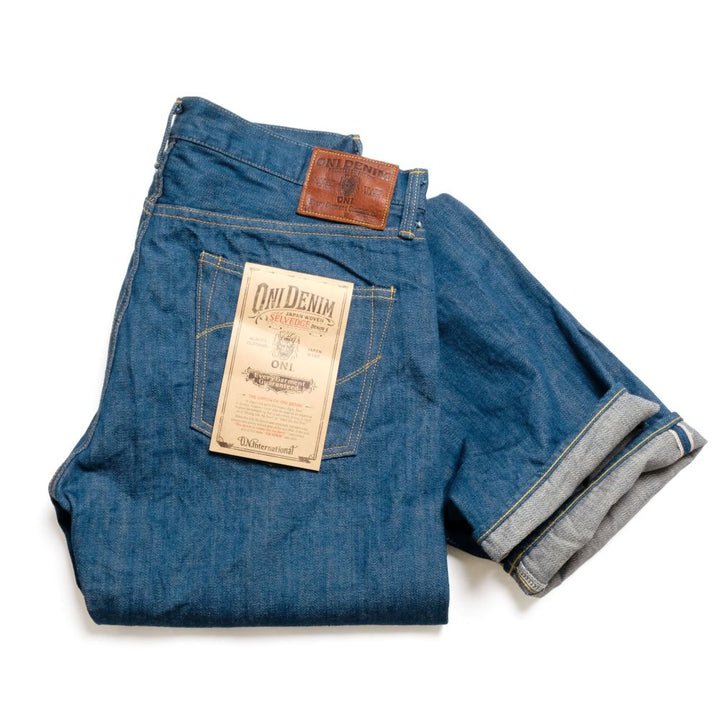 ONI DENIM - 13.7oz Old Faded Blue Denim - Classic Straight - ONI-570OFBD