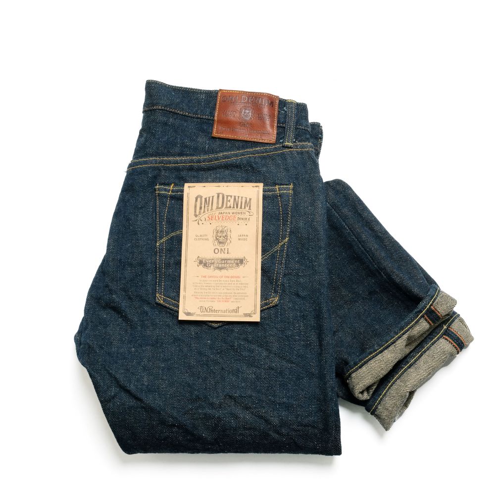 ONI DENIM - Relax Tapered - 20oz Secret Denim - KABUKI SELVEDGE - ONI-622ZRKA