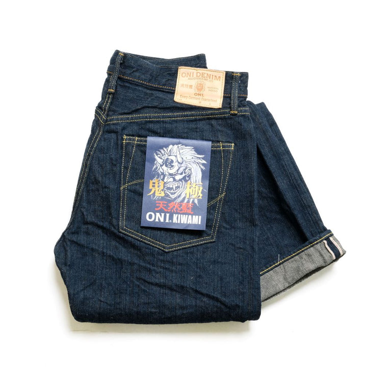ONI DENIM - Regular Fit Straight - 16oz 天然藍 - 鬼極-ONI KIWAMI - ONI-288KI