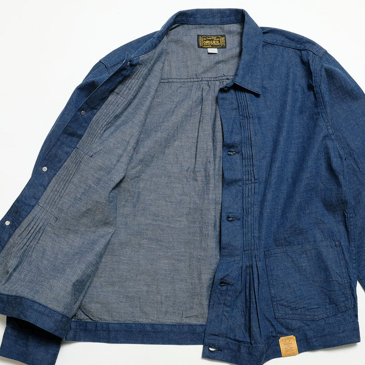 Orgueil - Denim Blouse Jacket - OR-4291