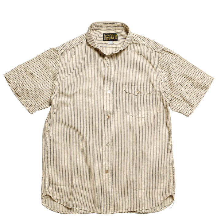 Orgueil - Shawl Collar Short Sleeve Shirt - OR-5007ES