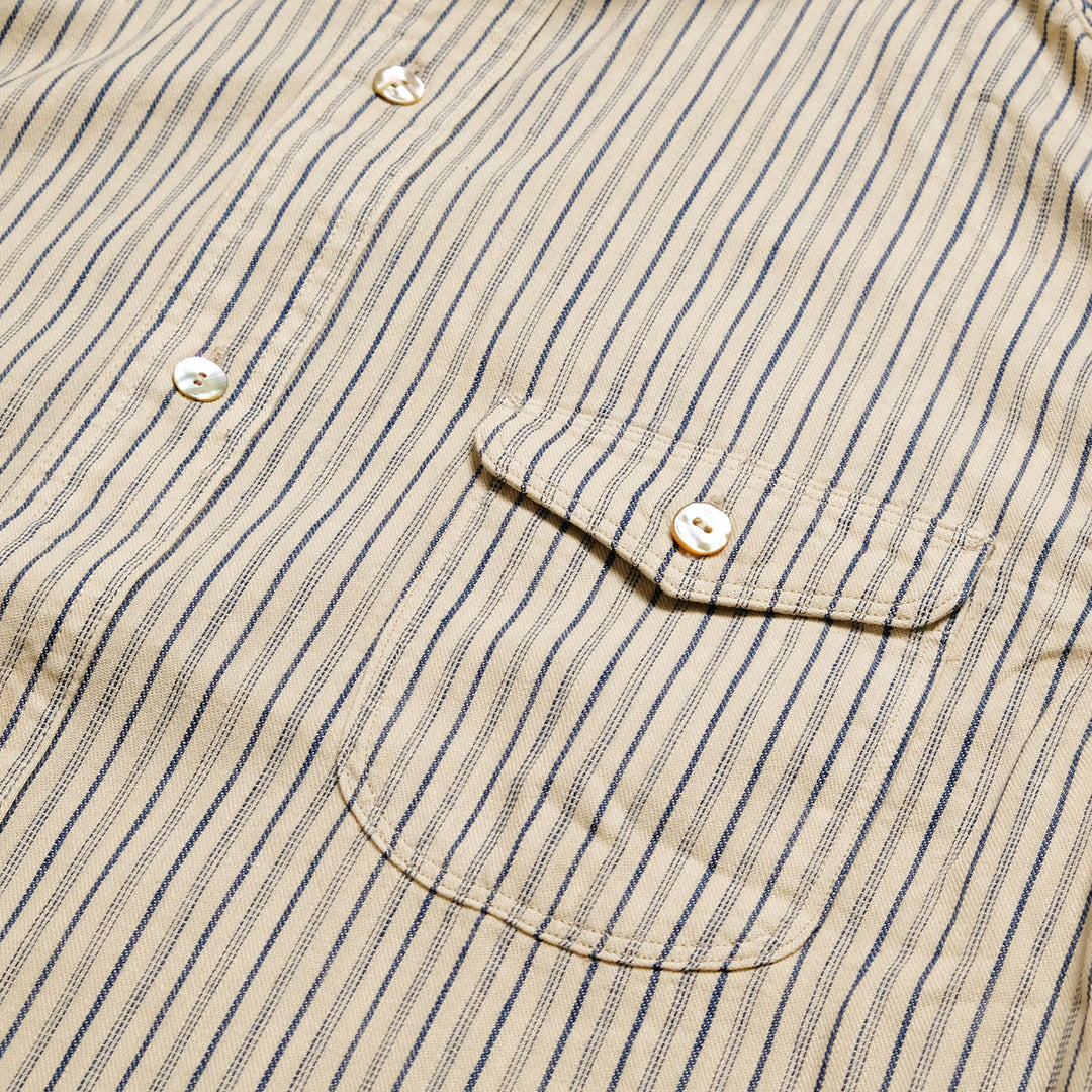 Orgueil - Shawl Collar Short Sleeve Shirt - OR-5007ES
