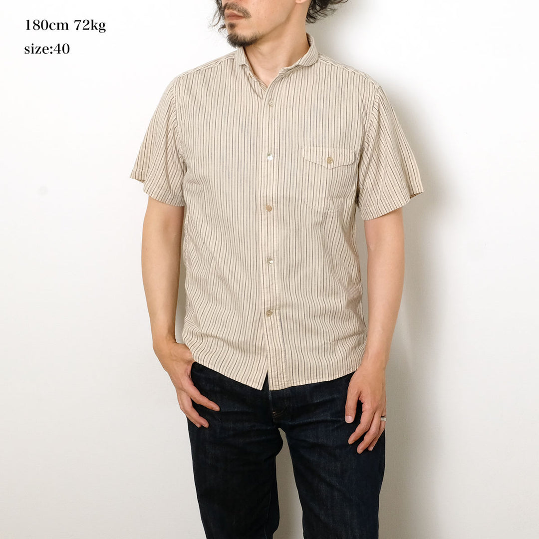Orgueil - Shawl Collar Short Sleeve Shirt - OR-5007ES