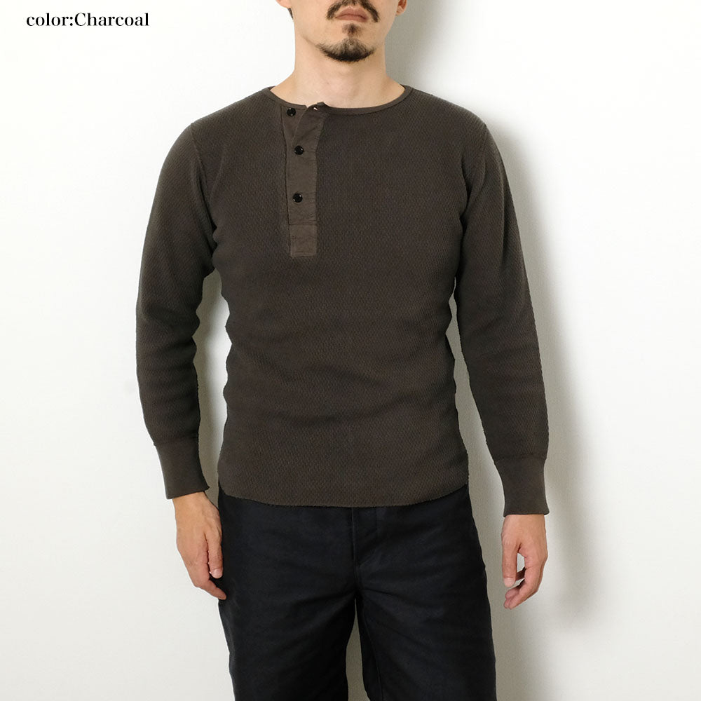 Orgueil - Thermal Henry Neck T-Shirt - OR-9101