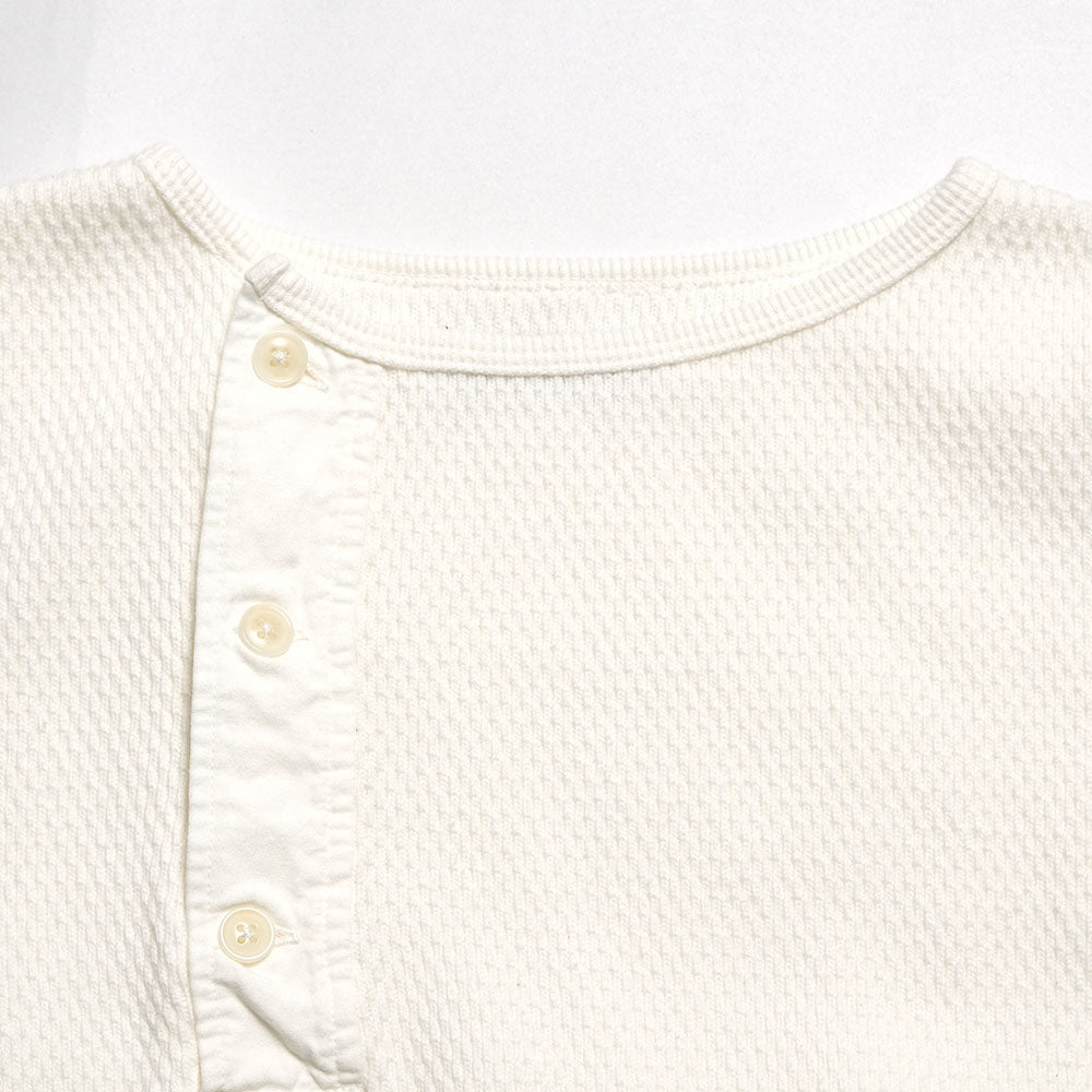 Orgueil - Thermal Henley Neck T-Shirt - OR-9101