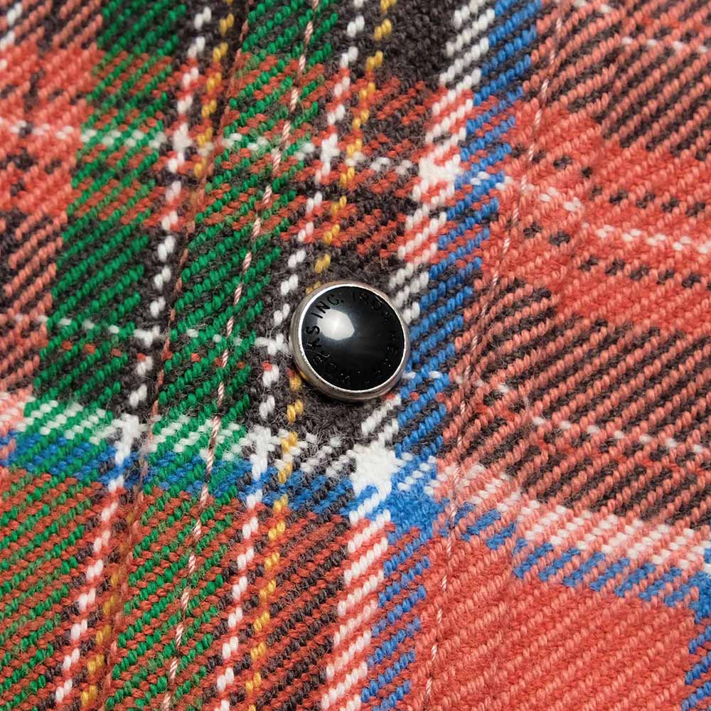 IRON HEART - Uhf American Plaid Western Shirt - IHSH-436