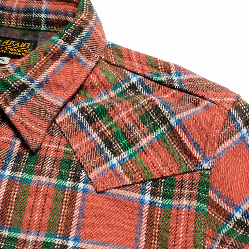 IRON HEART - Uhf American Plaid Western Shirt - IHSH-436