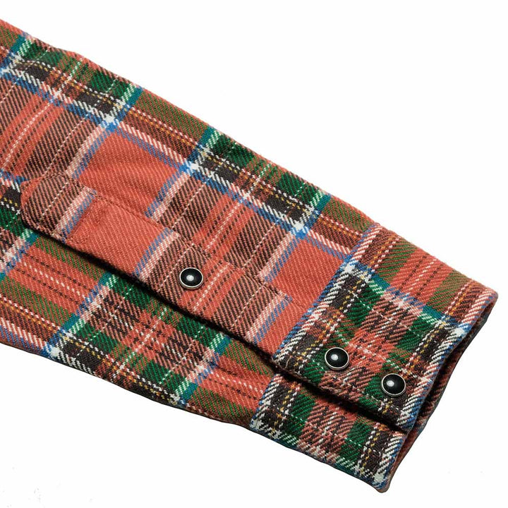 IRON HEART - Uhf American Plaid Western Shirt - IHSH-436