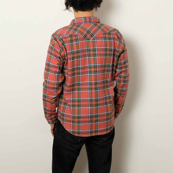 IRON HEART - Uhf American Plaid Western Shirt - IHSH-436