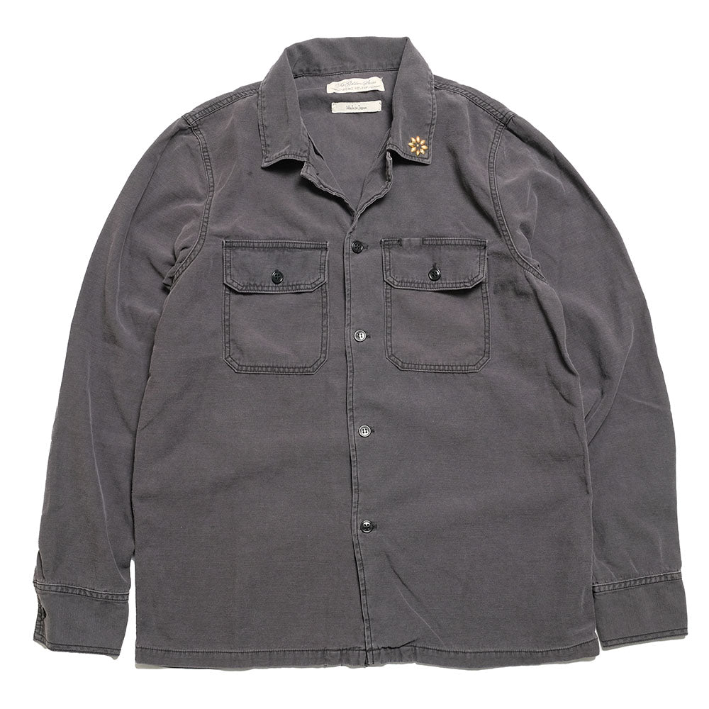 REMI RELIEF - MILITARY SHIRT - Small Flower Studs - RN2038SDN