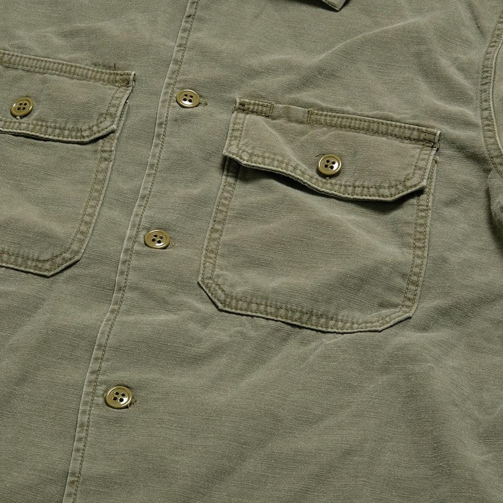 REMI RELIEF - MILITARY SHIRT - Small Flower Studs - RN2038SDN
