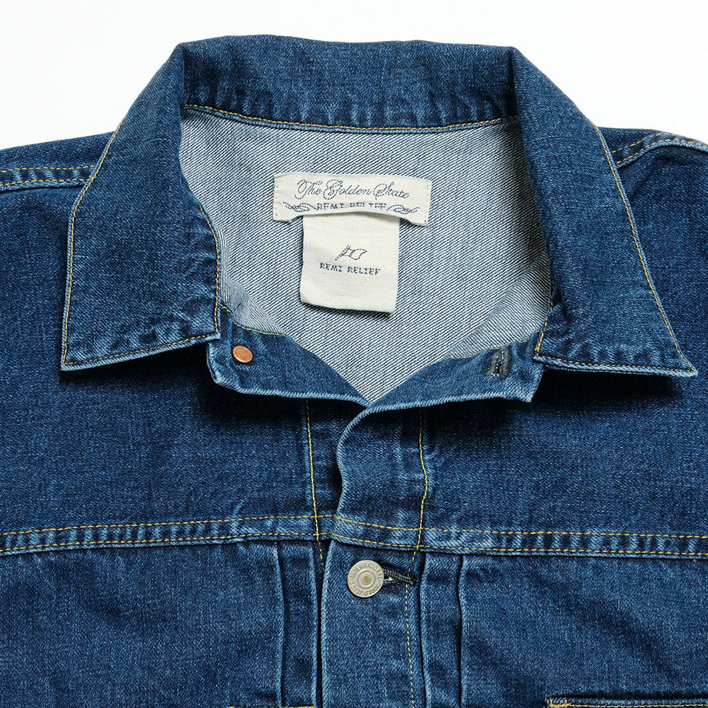 REMI RELIEF - DENIM 1st JK - NORMAL - RN2045SDM